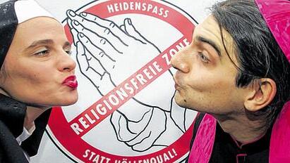 Heidenspaß in religionsfreier Zone