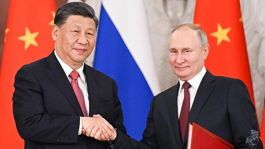 Xi Jinping und  Wladimir Putin