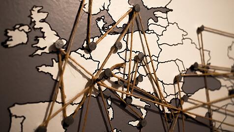 Europa ist eng vernetzt