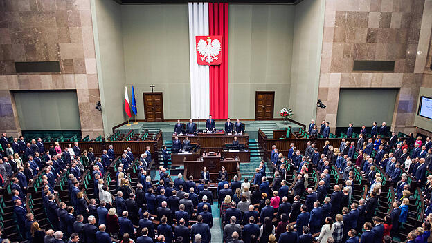 Sejm in Warschau