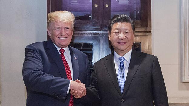 Trump  mit Xi 2018