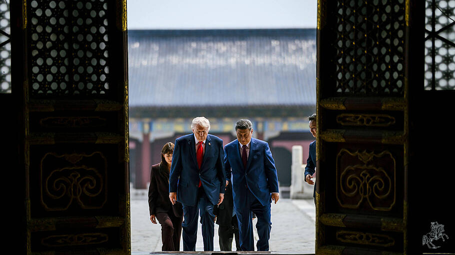 Donald Trump bei Xi Jinping