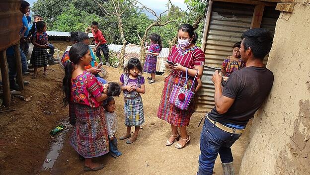Mayafamilien misstrauen der modernen Medizin