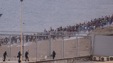 Migranten in Spanien