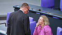 Friedrich Merz, CDU, und Nancy Faeser, SPD