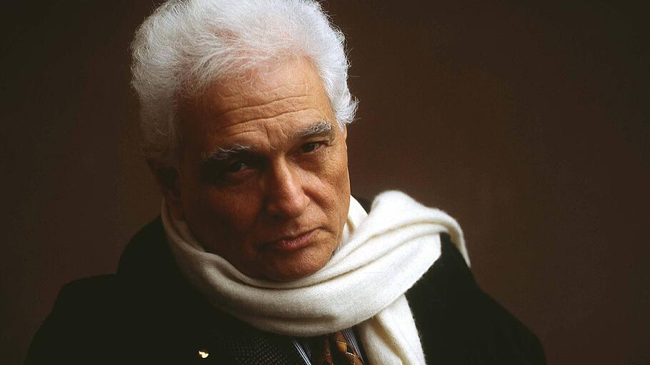 Porträt von Jacques Derrida - 1996