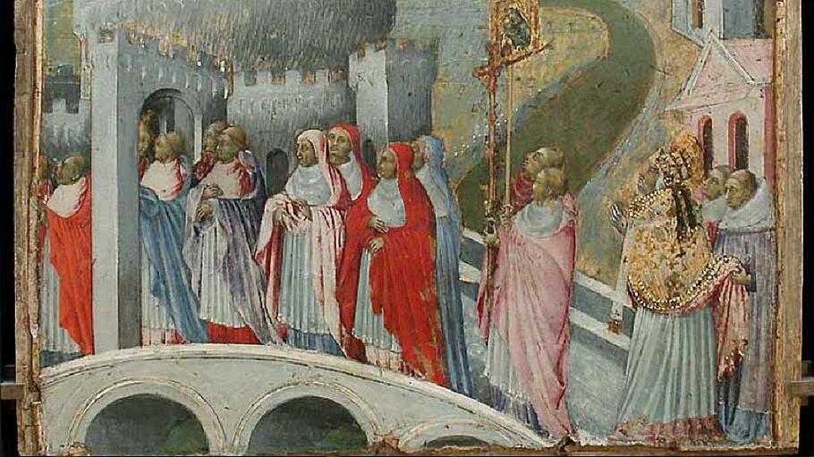 Papstmessen - Bild von Giovanni di Paolo