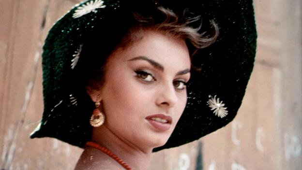 Die italienische Schauspiel-Ikone Sophia Loren