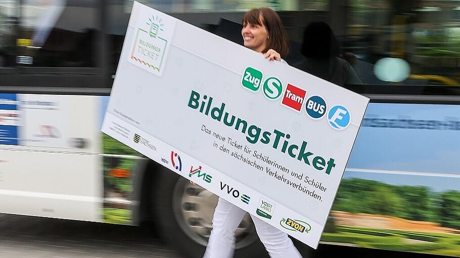 Bildungsticket Sachsen vorgestellt