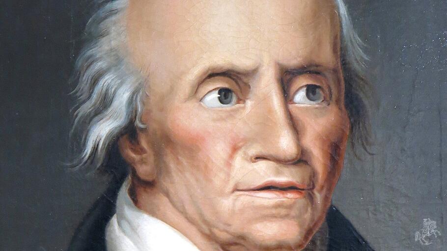 Friedrich Gottlieb Klopstock (Gemälde von Johann Heinrich Wilhelm Tischbein: Öl auf Leinwand, um 1800)