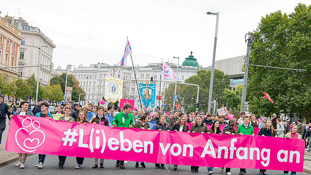 Marsch fürs Leben 2025 in Wien