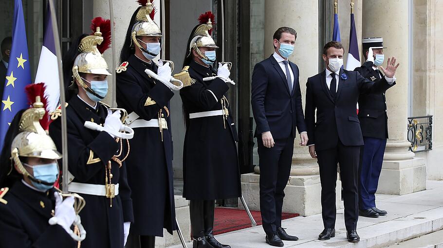 Kurz und Macron  berieten sich um das EU-weite Vorgehen gegen Terrorismus