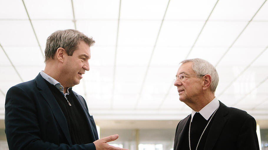 Ministerpräsident Söder und Erzbischof Schick