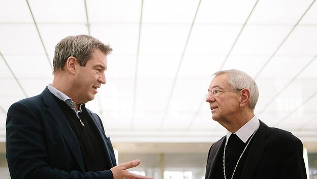 Ministerpräsident Söder und Erzbischof Schick