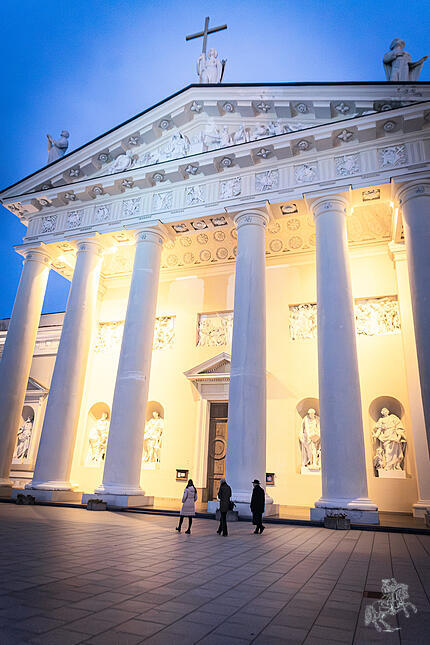 Spaziergang mit Erzbischof Georg Gänswein