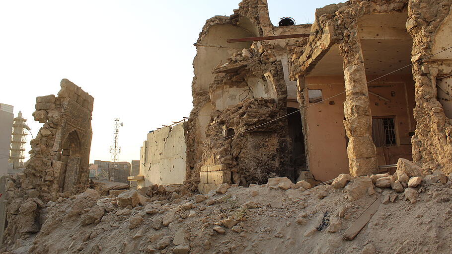 Zerstörungen in Mossul