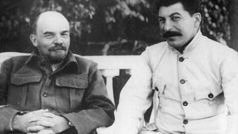 Stalin und Lenin 1922