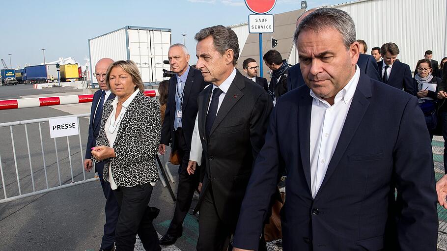 Nicolas Sarkozy und Xavier Bertrand