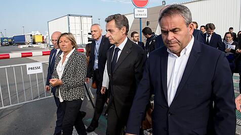 Nicolas Sarkozy und Xavier Bertrand