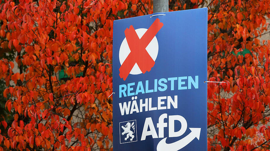 Wahlplakat der AfD