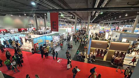 Besucherandrang am letzten Tag auf der Frankfurter Buchmesse