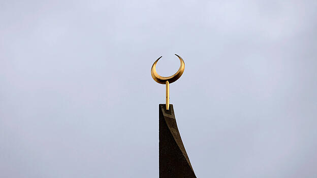 Außenansicht der DITIB Zentralmoschee in Ehrenfeld