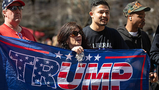 Anh&auml;nger von US-Pr&auml;sident Donald Trump