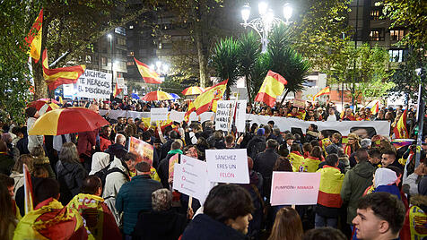 Proteste gegen Amnestiegesetz in Spanien