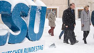 Winterklausur der CSU-Landesgruppe im Bundestag