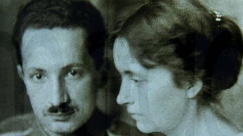 Heidegger mit seiner Frau