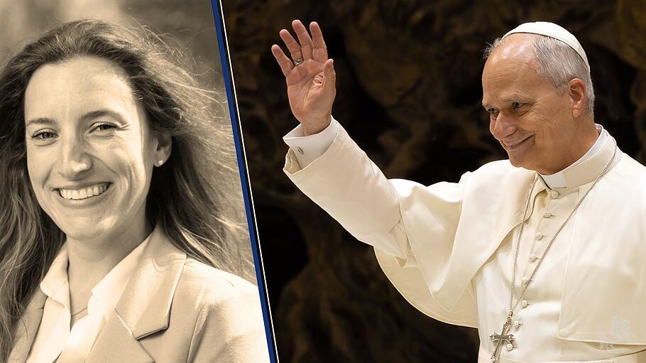 Franziska Harter von Papst Leo empfangen