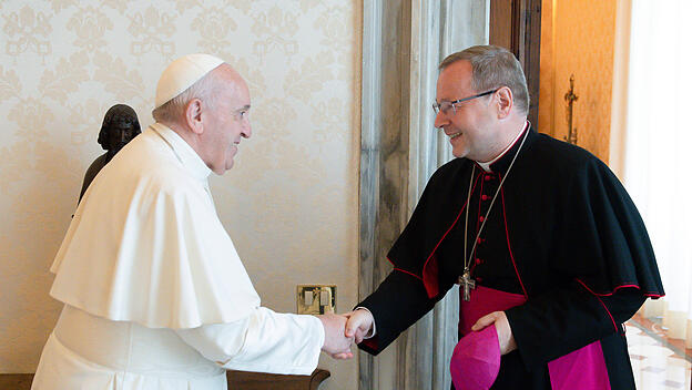 Georg Bätzing bei Papst Franziskus