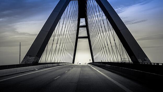 Ostseeurlaub:  Über die Brücke nach Fehrmarn
