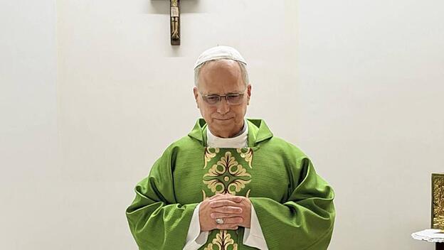 Papst Leo XIV. feiert heilige Messe