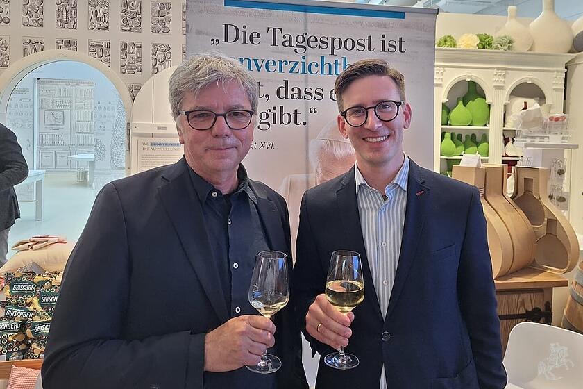 Der Fundamentaltheologe Magnus Striet und der Philosoph Sebastian Ostritsch