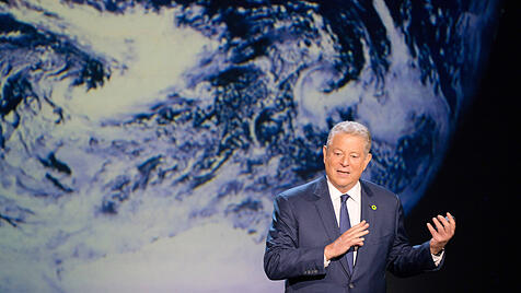 Al Gore pr&auml;sentiert "Eine unbequeme Wahrheit"