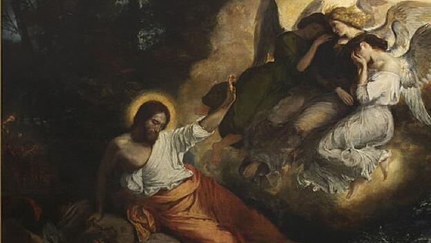 Delacroix: Christus im Olivenhain
