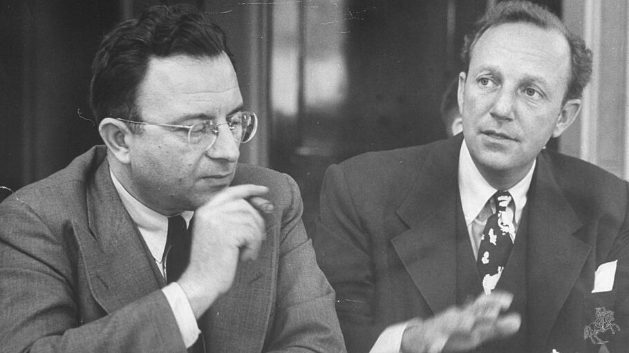 Psychoanalytiker Erich from und Architekt Charles Luckman.