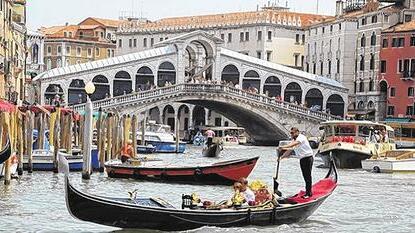 Rialto-Brücke in Venedig