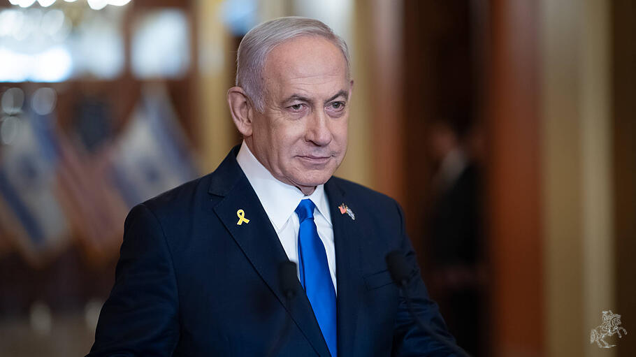 Israels Premierminister Benjamin Netanjahu in Washington