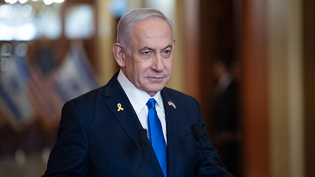 Israels Premierminister Benjamin Netanjahu in Washington