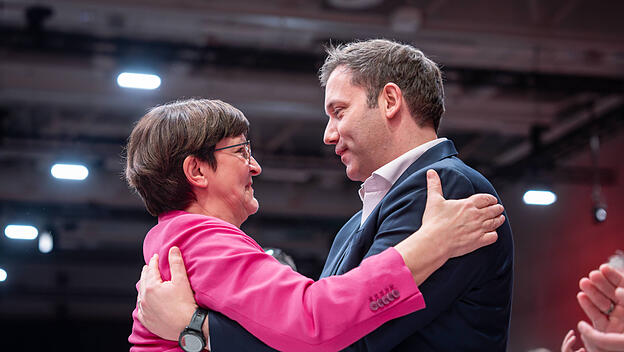 Saskia Esken und Lars Klingbeil