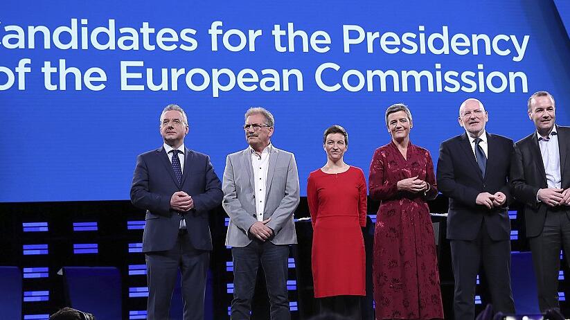 Debatte der Spitzenkandidaten vor der Europawahl