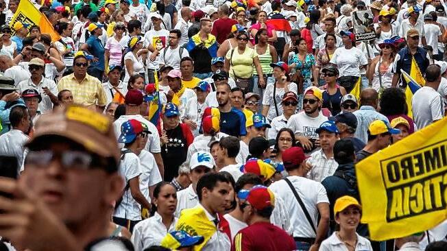 'Toma de Caracas' protest asks for referendum in Venezuela