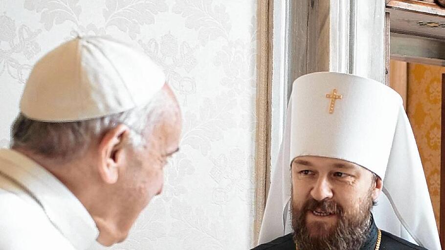 Pope Francis receives Metropolitan Hilarion of Volokolamsk