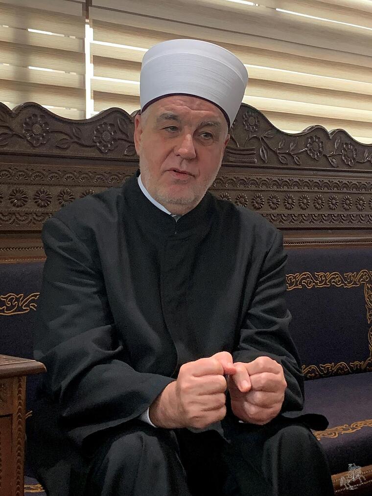 Der Islamgelehrte Husein Kavazovic ist seit 2012 Gro&szlig;mufti von Bosnien-Herzegowina
