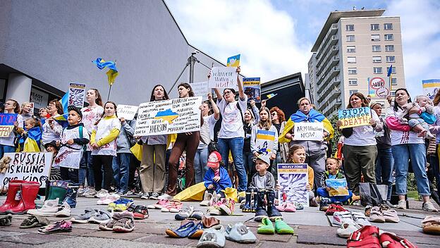 Friedensdemo gegen den Krieg in der Ukraine