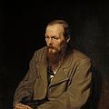 Fjodor Michailowitsch Dostojewski,  gemalt von Wassili Perow.