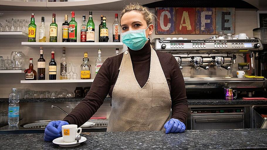 Coronavirus - Italien: Geschlossene Cafés und Bars