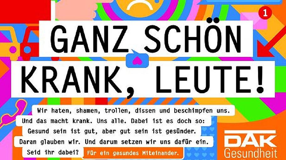 Die DAK plädiert für ein gesundes Miteinander in digitalen Zeiten.